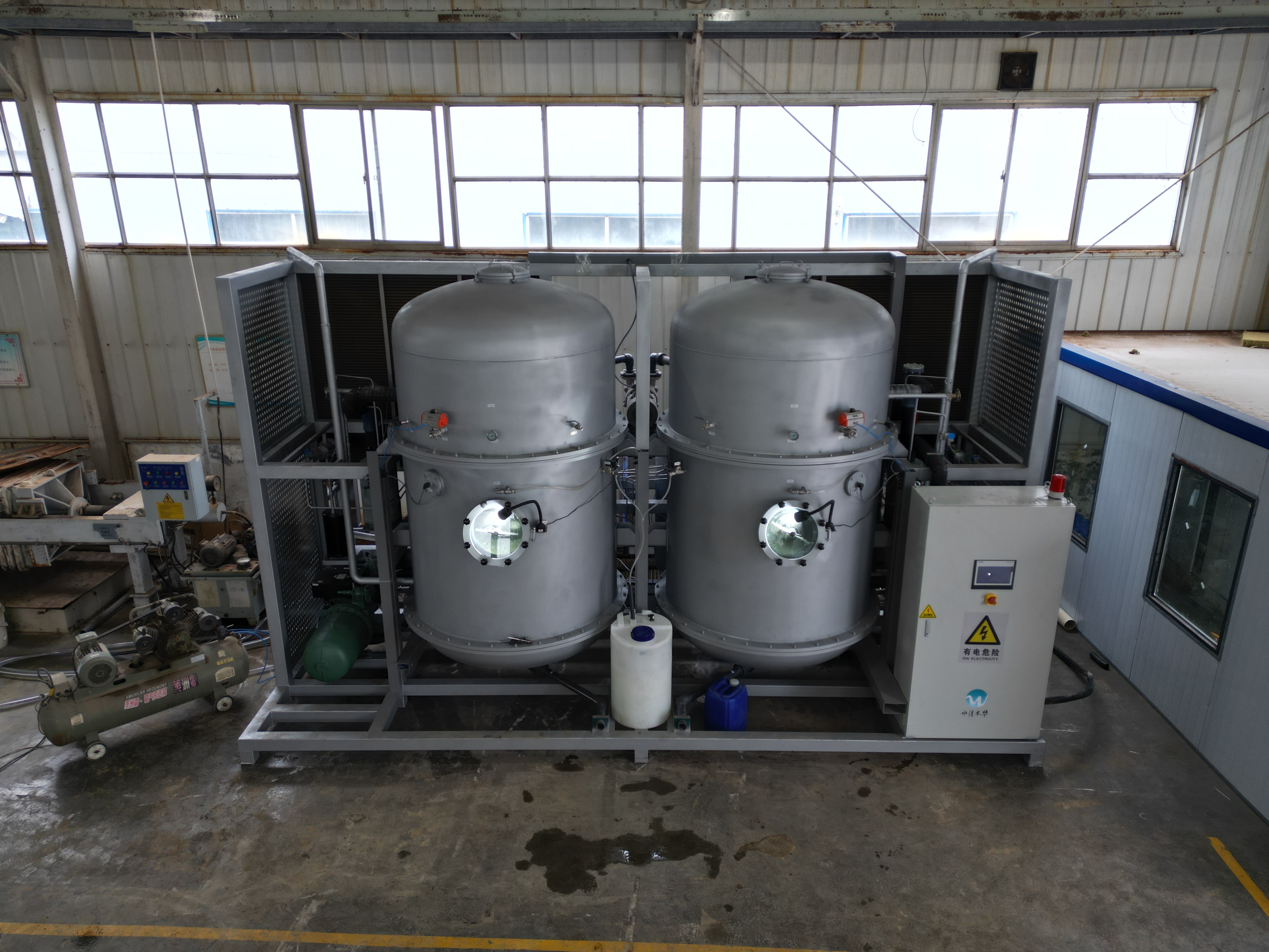 電鍍廢水零排放項目現場 電鍍廢水零排放項目現場