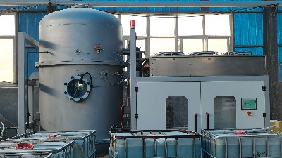 涂裝廢水膜濃水采用低溫蒸發(fā)工藝處理，效果顯著！